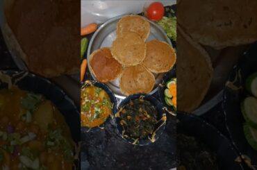 Aaloo Puri recipe Episode 6/7days Healthy Lunch ideas #youtubeshorts #recipe #shorts #cooking #food