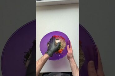 Fresh Carrot Salad with Walnuts #walnutssalat #shorts