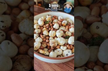 5 mins healthy snack recipe| evening snack #recipes #snacks #healthysnacks #shorts #eveningsnacks