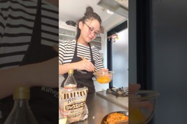Japanese Mom Packing Bento Lunch for Kid