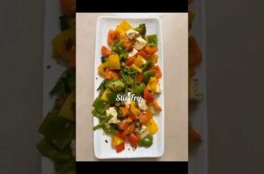 Healthy Vegetable Stir Fry Recipe | Paneer Veg Stir Fry | Weight Loss Recipes | Stir Fry Vegetables