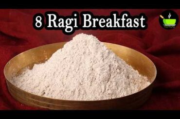 8 Ragi Breakfast Recipes | Healthy Millet Recipes | Nachni Recipes |Healthy Breakfast Recipes Indian