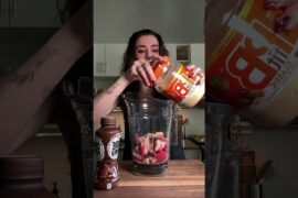 Chocolate protein smoooothieeeee  @Legion Supplements @fairlife  #healthyrecipes #highprotein