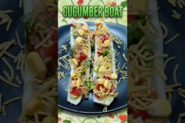 Viral Cucumber Boat #shorts #ytshorts #shortsfeed #cooking #viral #cucumber #boat #recipe #healthy