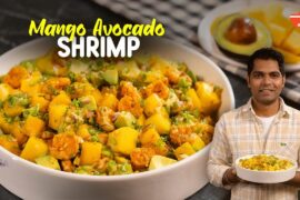 Mango Avocado Prawn Salad | Healthy Summer Salad Recipe | Quick & Refreshing