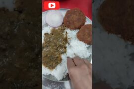 rice ambade ki katli shami kabab #shorts #food #healthy #tasty #lunch
