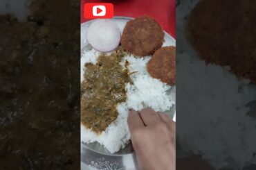 rice ambade ki katli shami kabab #shorts #food #healthy #tasty #lunch