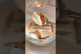 Viral Japanese Cheesecake | Healthy | Low Calorie High Protein Dessert
