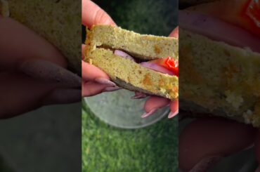 Healthy Food = Boring? This Broccoli Bread sandwich Will Prove You Wrong #sandwich #brocolli #food