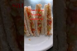 Hotel Style Sandwich #ytshorts #schooltiffinbox #recipe #breakfast idea