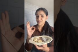 High protein chia muesli  bowl | no cook breakfast #highprotein #recipe #weightloss #ytshorts