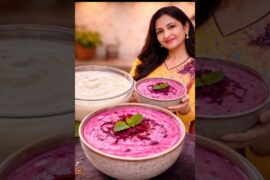 "Chukandar Raita Recipe | Iron Rich Raita | Beetroot Raita for Weight Loss | Kitchen Dil SE”