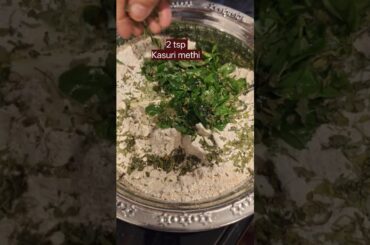 Double Methi Paratha I Roti  I Thepla Recipe  #shorts #viral #shortsfeed