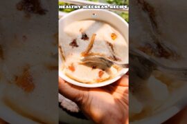 Healthy icecream| No sugar no cream icecream #shorts #ytshorts #icecream #makhana #recipe  #food