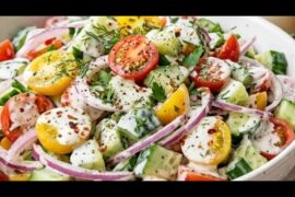 Simple Salad Recipe in 5 Minutes | Healthy & Quick Salad | Food Diary by Anees |