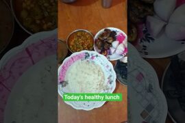 Healthy lunch thali #food #viral #lunch #healthy #homemade #shorts #yt#trend #viral #villagefood