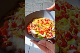 leftover roti chaat #food #recipe #leftover #plates_of_hometown #shorts