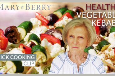 Healthy BBQ Vegetable Kebabs | Mary Berry's Quick Cooking