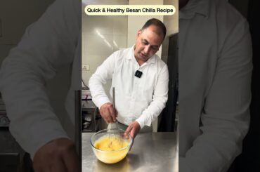 Perfect Besan Chilla -Healthy& Tasty Breakfast Recipe#youtubeshorts#shorts#viral #gandhihospitality