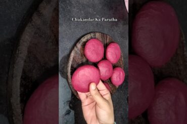 Chukandar Ka Paratha Kaise Banta Hai | Beetroot Paratha Recipe | Healthy Food #healthy #shortsfeed