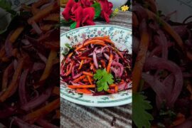 Healthy Beetroot Carrot Salad | Easy & Quick Salad Recipe | Weight Loss Salad | #shorts