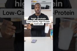 Low-Calorie, High Protein Iced Latte