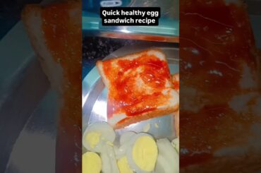 Quick healthy egg sandwich recipe #youtubefamous #youtubeviral