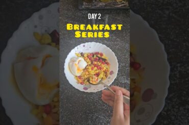 Day 2 of 7 Day Breakfast Series. Poha for Healthy Breakfast. #breakfast #healthybreakefast #viral