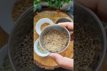 Digestion Powder By Dr Upasna Vohra #jeera #saunf #ajwain #methi #weightloss #ayurveda #try #cooking