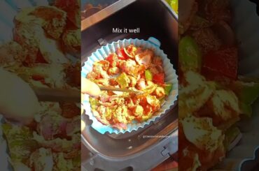 Try this High protein recipe|Viral Airfryer Mushroom snacks #youtubeshorts #shortsfeed#youtubefeed