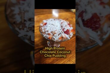 High Protein Chia Pudding #weightloss #food #diet #healthy #recipe