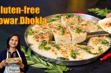 Gut-Friendly Jowar Dhokla | Gluten-Free Healthy Breakfast Recipe | Diabetic-Friendly Breakfast Idea