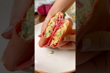 High Protein Wrap in 15 mins | #quick #easy #protein