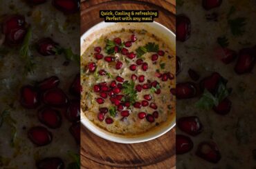 Quick & Easy Raita Recipe | Cooling & Healthy Side Dish #youtubeshorts #shorts #shortvideo