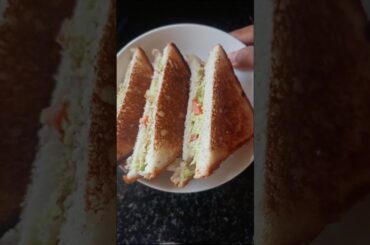 Easy and healthy sandwich #shortsfeed #foryou #recipe #shortvideo