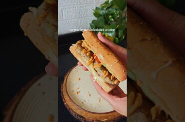 Healthy Sweet Potato Sandwich | Subway Style Veg Sandwich | Quick Meal Idea