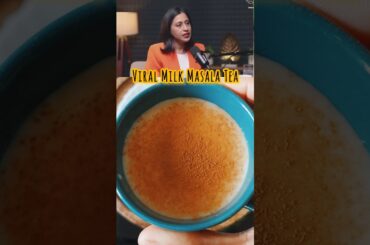 Healthy Masala Milk Tea By Dr Jhangda #masalatea #drink #shorts #summerdrink #ayurveda #shortsfeed