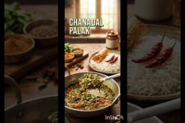 Protein-Packed Palak Chana Dal#DalPalakRecipe #IndianCooking #HealthyRecipes #SpinachDal
