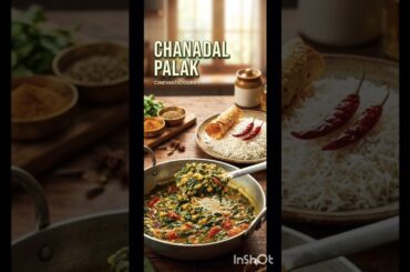 Protein-Packed Palak Chana Dal#DalPalakRecipe #IndianCooking #HealthyRecipes #SpinachDal