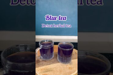 Magical Blue Tea For Weight Management #shorts #youtubeshorts #drink #bluetea #butterflypeatea