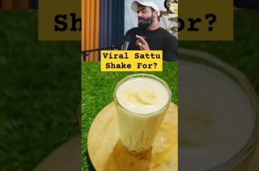 Sattu Protein Shake For Weight Loss and Joint Pain | Healthy diet #shorts #proteinshake #proteindiet