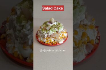 Make This Salad Cake and Never Buy Protein Bars Again #shorts #hack