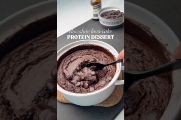 GENIUS HEALTHY LAVA CAKE DESSERT