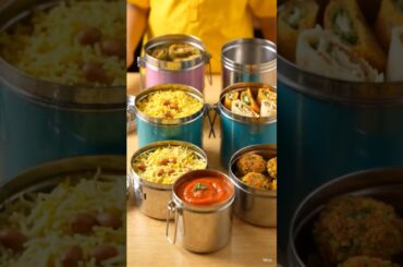 5 Easy & Healthy Tiffin Recipes for Kids | Lunch Box Ideas | Ghar Di Rasoi #shorts ,#tiffinrecipe