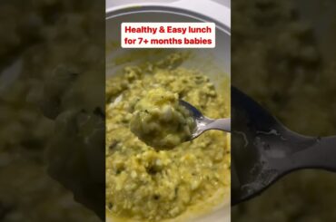 Easy and healthy lunch recipes for baby #babyfood #babyfoodrecipe #summerfood