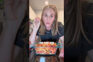 Great skin and gut health, give this carrot salad recipe a try!