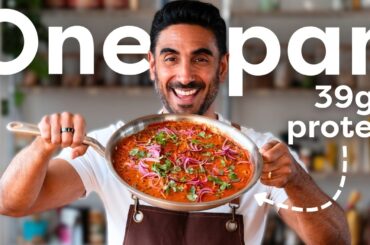 The one-pan protein dinner I’ve been making on repeat (gut friendly, anti-inflammatory)