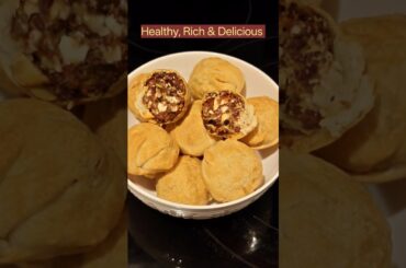 Kachori I Dry Fruit Kachori In Air Fryer #shorts #viralshorts  #trending #foodie  #indianrecipes