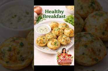 Healthy Breakfast Egg Paddu | #reels #trendingsong #ytshorts #sakhi