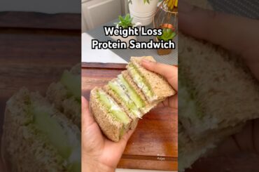 High Protein Weight Loss Sandwich #healthyrecipes #sandwich #paneersandwichrecipe #webchatoreyeats